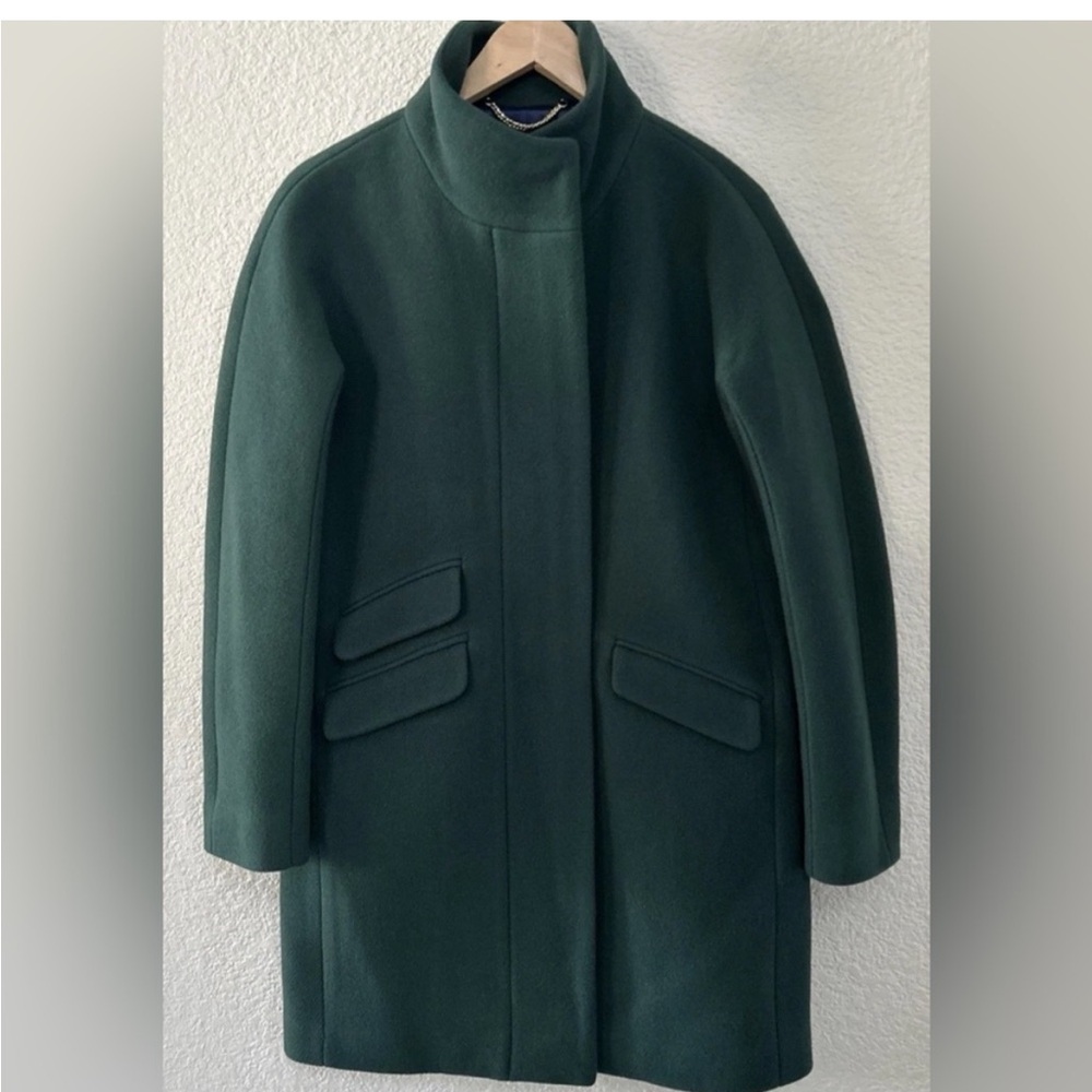 J. Crew Cocoon Coat Italian Stadium Cloth Wool - Picture 2 of 8